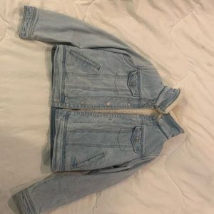 Light wash blue Jean jacket for kids